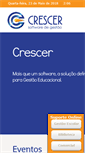 Mobile Screenshot of crescersci.com.br
